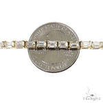 Emerald Cut Diamond Tennis Chain 69509 - Image 6