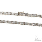 Emerald Cut Diamond Tennis Chain 69510 - Image 2
