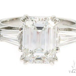 Emerald Cut Engagement Ring 61453 - Image 2