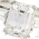 Emerald Cut Engagement Ring 61453 - Image 3