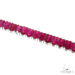 Emerald Cut Ruby Tennis Bracelet 66920 - Image 3