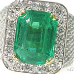 Emerald Diamond Anniversary/Fashion Ring 49424 - Image 3