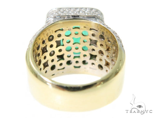 Emerald Diamond Anniversary/Fashion Ring 49424 - Image 6