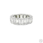 Emerald Diamond Eternity Band 70479 - Image 2