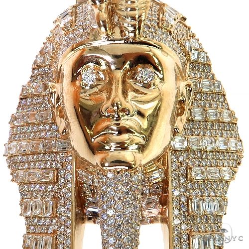 Emerald Diamond Pharaoh Pendant 68794 - Image 3