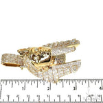 Emerald Diamond Pharaoh Pendant 68794 - Image 6