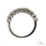 Emerald Diamond Wedding Band 69014 - Image 5