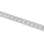 Emerald Bezel Tennis Bracelet 71774