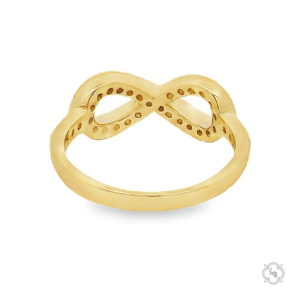 Endless Shine Diamond Infinity Ring 70759 | TraxNYC