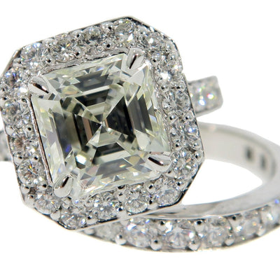 Diamond Engagement Ring Set 49764 - Image 1