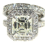 Diamond Engagement Ring Set 49764 - Image 2