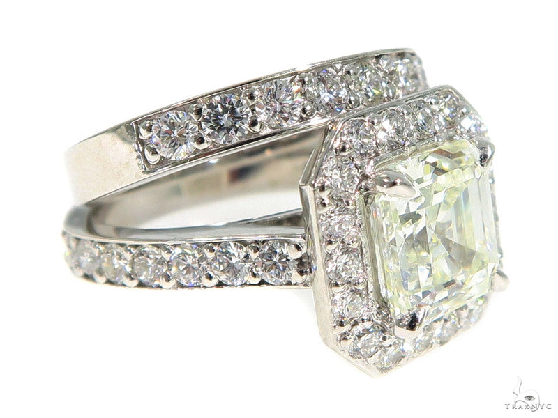 Diamond Engagement Ring Set 49764 - Image 3