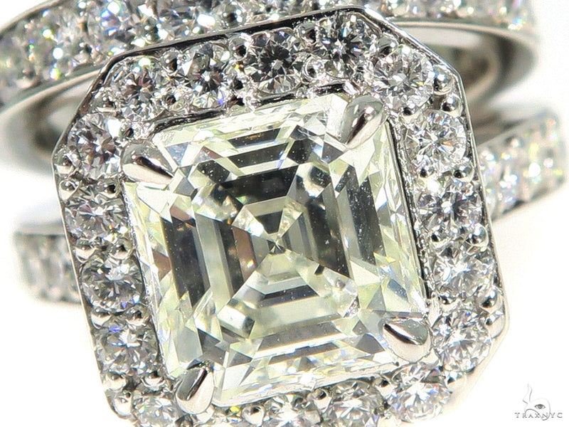 Diamond Engagement Ring Set 49764 - Image 4