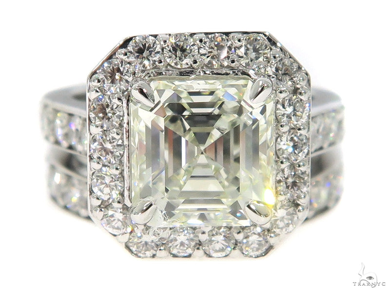 Diamond Engagement Ring Set 49764 - Image 6