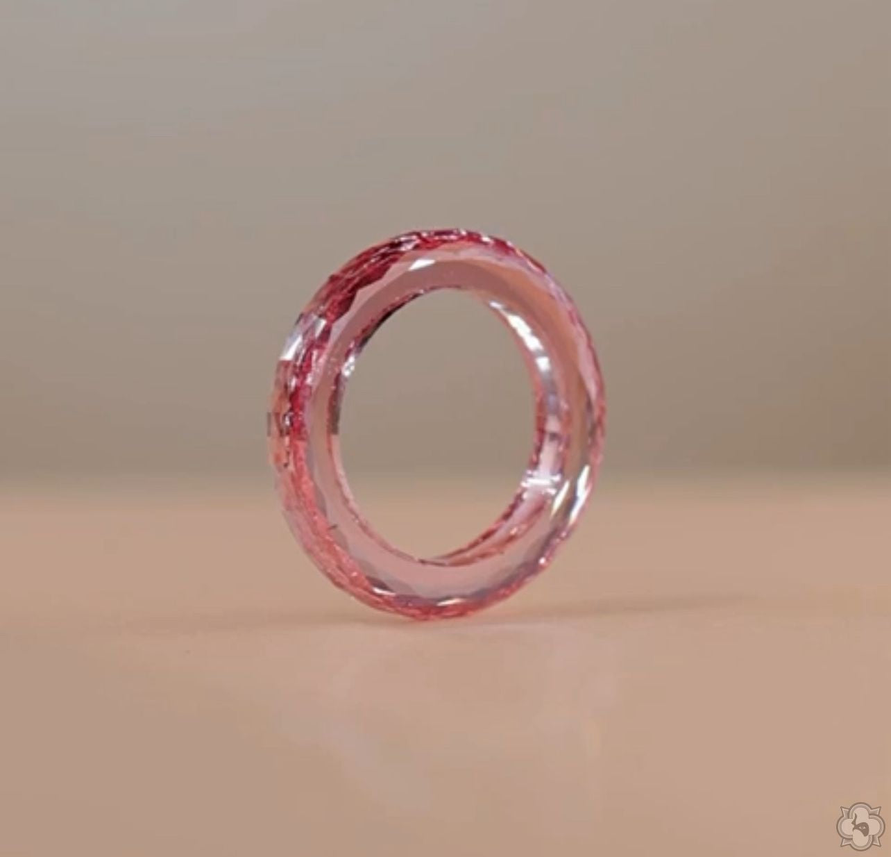 Pinkdragon リング Classic Armenian 14K Fuchsia Pink Gold 1.0 Ct Light Pink Sapphire