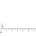Eternal Faith Hamsa & David Star Pendant 71826