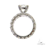 Eternity Diamond Engagement Ring Set 68942 - Image 6