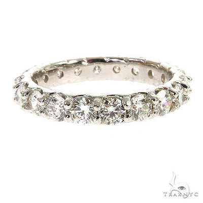 18K Gold Eternity Diamond Wedding Band