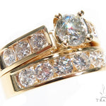 Europe Style Diamond Wedding Set 40810 - Image 2