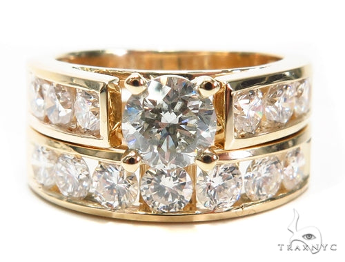 Europe Style Diamond Wedding Set 40810 - Image 4