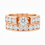 Europe Style Diamond Wedding Set 40810