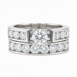 Europe Style Diamond Wedding Set 40810
