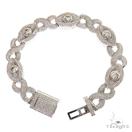 Evil Eye Diamond Bracelet 69565 | TraxNYC