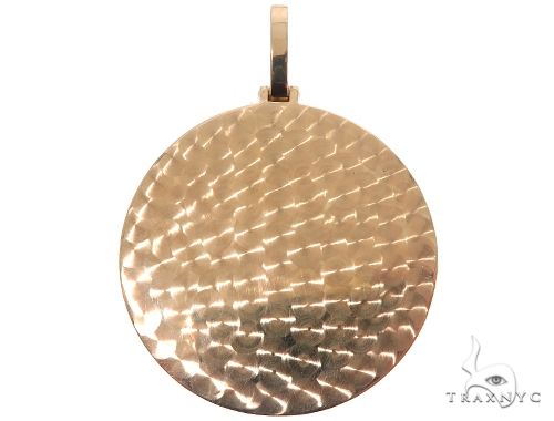 14K Gold Custom Photo Pendant 2 Inch 64427 - Image 3