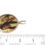 14K Gold Custom Photo Pendant 2 Inch 64427 - Image 6