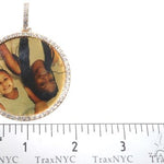 14K Gold Custom Photo Pendant 2 Inch 64427 - Image 7