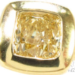 Fancy Yellow Cushion Cut Diamond Ring 36638 - Image 3