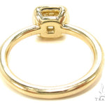 Fancy Yellow Cushion Cut Diamond Ring 36638 - Image 5