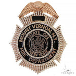 Fire Department Diamond Badge Pendant 68091 - Image 1