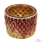 Fire Sapphire Eternity Ring 68342 - Image 2