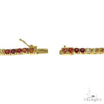 Fire Sapphire Multi Colored Tennis Chain 66767 - Image 6