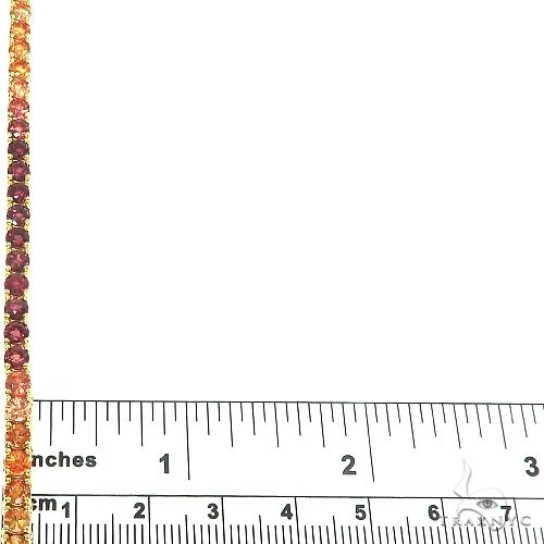Fire Sapphire Tennis Bracelet 67050 - Image 6