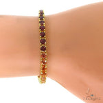 Fire Sapphire Tennis Bracelet 67050 - Image 7