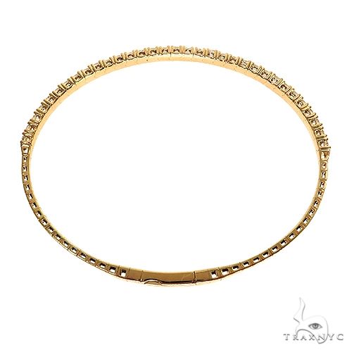 Flexible Diamond Bangle Bracelet 69834 - Image 4