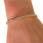 Flexible Diamond Bangle Bracelet 69834 - Image 5