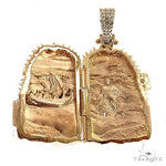 Small Walking on Water Diamond Jesus Pendant  69006 - Image 5