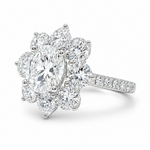 Flora Diamond Cluster Ring 71497