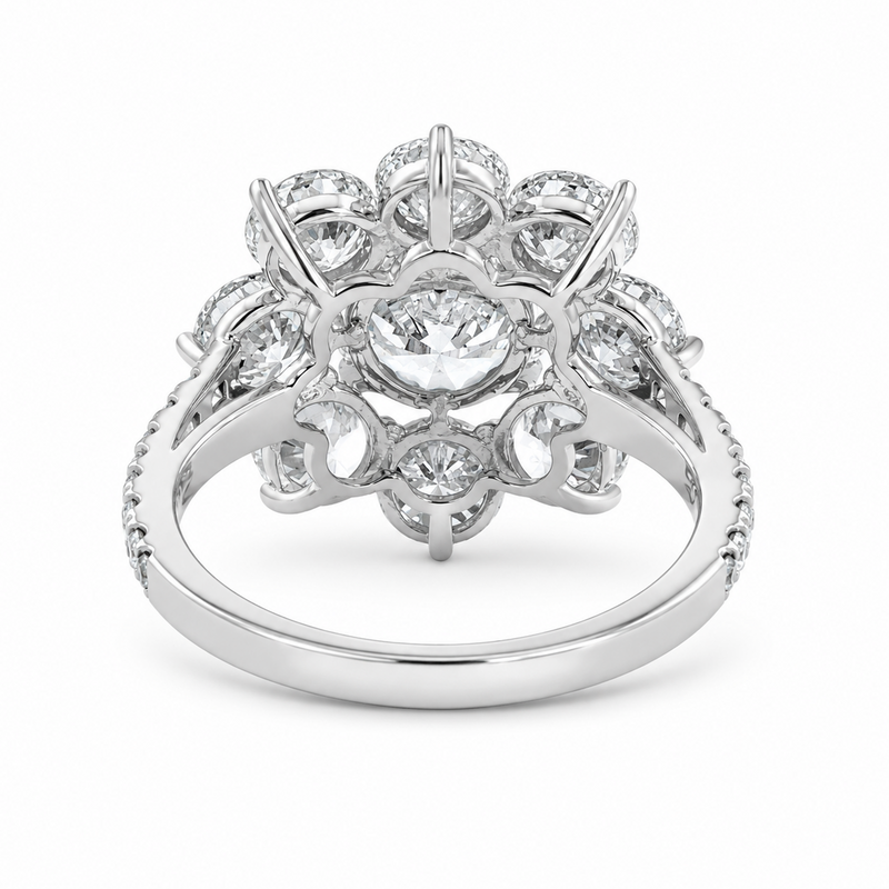 Flora Diamond Cluster Ring 71497