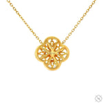 Floral Diamond Necklace 70241 - Image 6