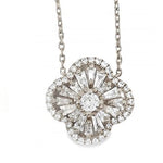 Floral Diamond Necklace 70241