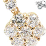 Dangling Flower Earrings 26942 - Image 3