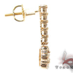 Dangling Flower Earrings 26942 - Image 4