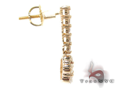 Dangling Flower Earrings 26942 - Image 4