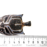 Flower Set Diamond Black Panther Mask Pendant 64373 - Image 10