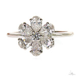 Flower Diamond Ring (Lab) 69789 - Image 1