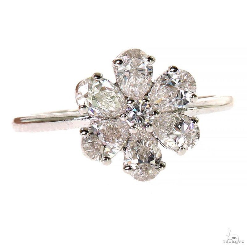Flower Diamond Ring (Lab) 69789 - Image 2